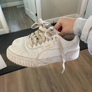 Puma Cali White Size 7